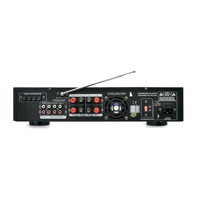 Pyle P2002ABTI 2000 Watts Hybrid Receiver and Pre-Amplifier with AM-FM Tuner/iPod Docking Station and Bluetooth N3