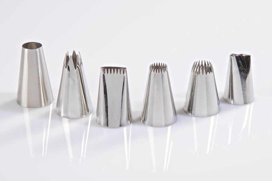 Cake Decorating Tools Kit Advanced 26 Piece Set - Comes with Cake, Cupcake & Cookie Frosting Tips N8