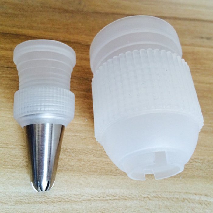 10pcs Coupler Adaptor Icing Piping Nozzle Bag Cake Flower Pastry Decoration Tool Small Size N5