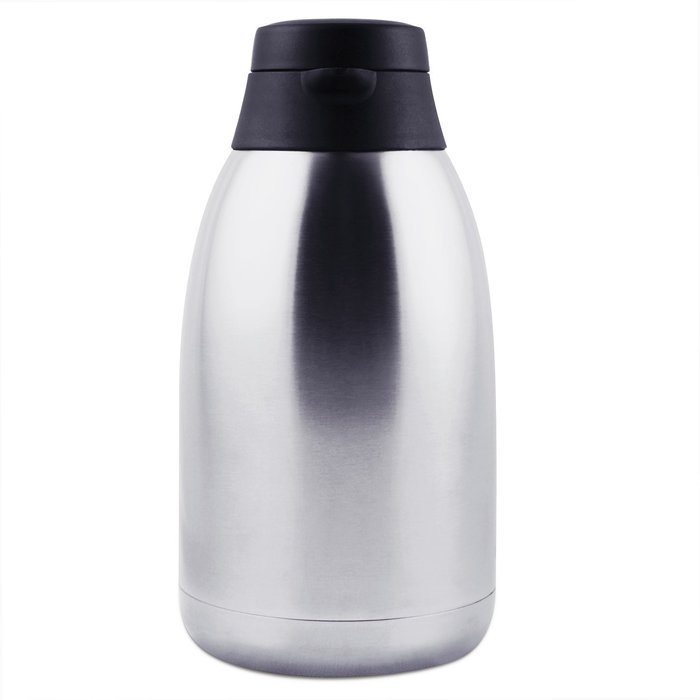 68 Oz Stainless Steel Thermal Carafe / Double Walled Vacuum Thermos / 12 Hour Heat Retention / 2 Litre N5