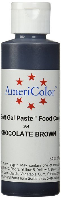 Americolor Soft Gel Paste Food Color, 4.5-Ounce, Super Black N15