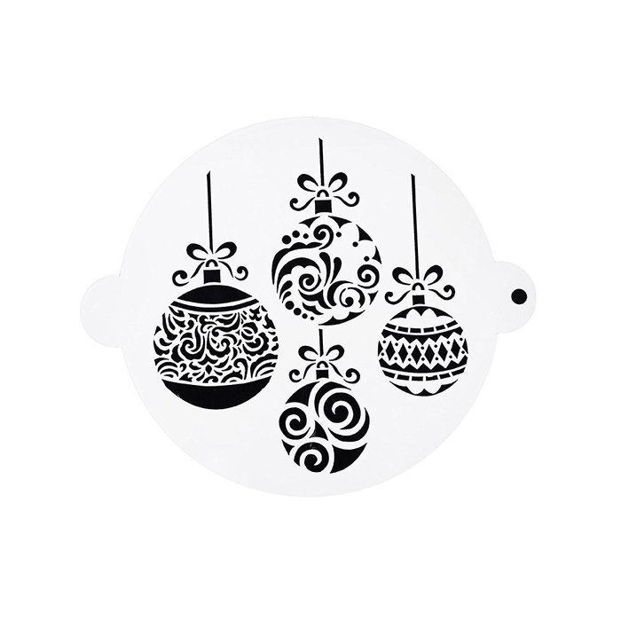 DECORA 16 Pieces Cake Cappuccino Coffee Barista Stencils Templates Strew Pad N51