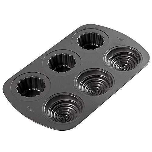 Wilton 6 Cavity 3-D Cupcake Pan