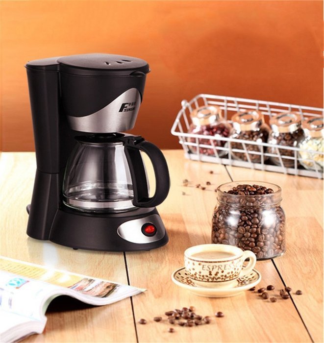 Royal- MD-230A American Style Fully Automatic Drip Coffee Machine Anti-dry Thermal Insulation Coffee Pot 0.7L N2