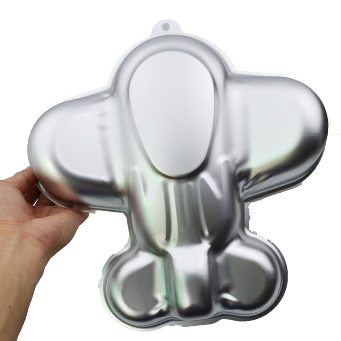 GXHUANG 10-inch Aluminum Alloy Ghost Cake Baking Mold Springform Pan (Skull) N14