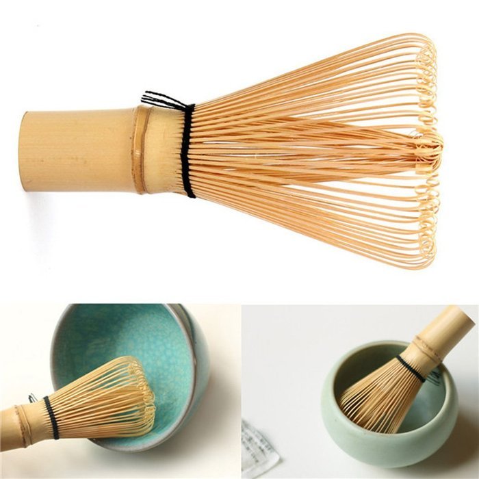 Whitelotous Japanese Ceremony Bamboo Chasen Matcha Powder Whisk Green Tea Chasen Brush Tool for Matcha N5
