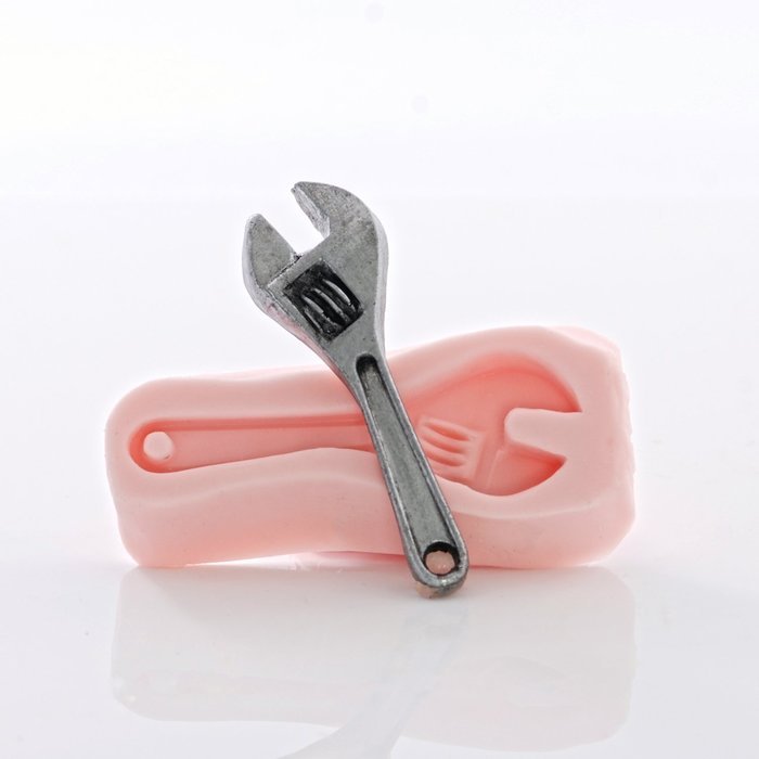 Flexible Silicone Mold Wrench Tool Chocolate, Fondant, Candy, Food Safe, Polymer Clay, Resin, Soap