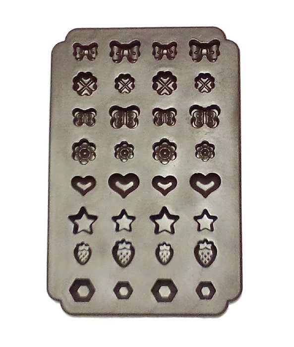 Mini Chocolate Mold - Silicone Mold (Brown) N2