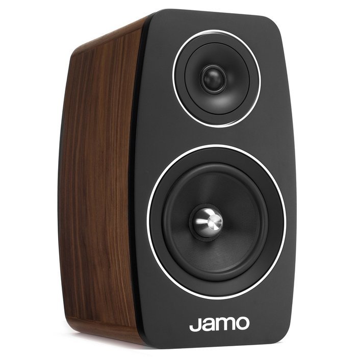 Jamo C-103-WV Bookshelf Speaker - Walnut Veneer (Pair) N2