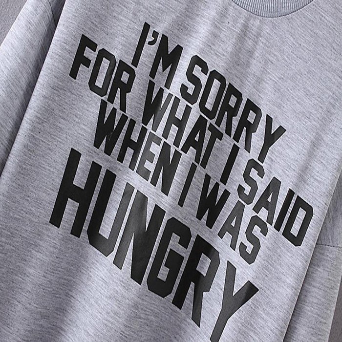 Pullover Tops,Morecome Women Ladies Letter Print Long Sleeve Sweatshirt Loose Blouse N37