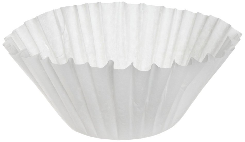 BUNN SYS3504PK Flat Bottom Funnel Shaped Filters, for BUNN Sys III Brewer (Pack of 252)