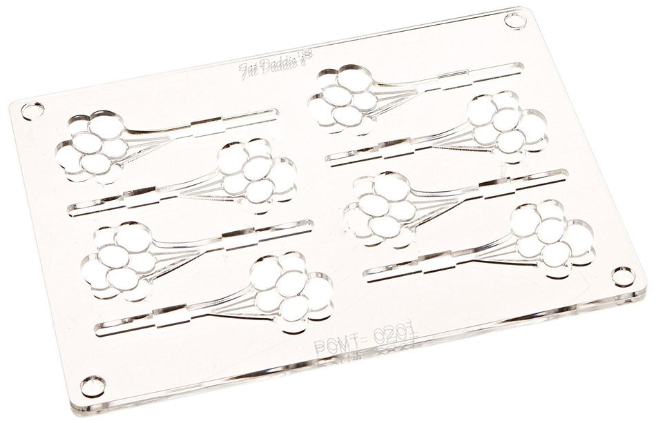 Fat Daddio's PCMT-0104 2-Piece Baby Shirts Cake Mold Set N6