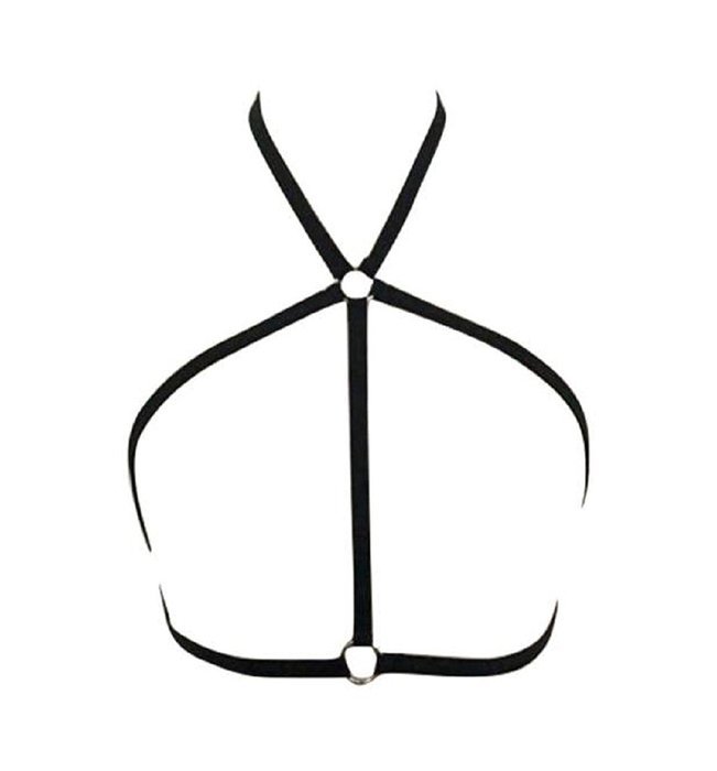 Underwear, PHOTNO Alluring Women Harness Bra Elastic Cage Bra Strappy Hollow Out Bra Bustier N19