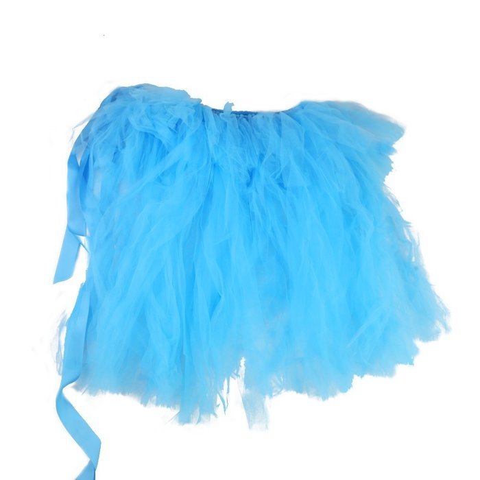 ILOVEDECOR Tulle TUTU Table Skirt Tableware Wedding Party Xmas Baby Shower Birthday Decor (Blue) N14