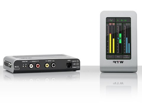 RTW TM3 True Peak & PPM Touch Monitor Meter N2
