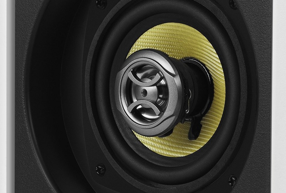 VM Audio Elux 4-Inch 120 Watt 2-Way In-Wall Surround Sound Speaker | VM-WS4-E N9