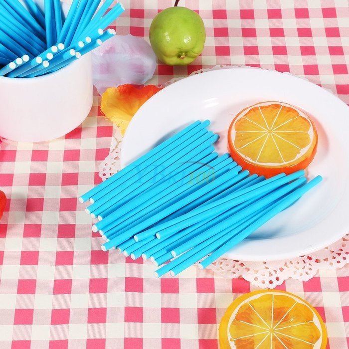 100 Count Sucker Lollipop Sucker Sticks (Pink) N16