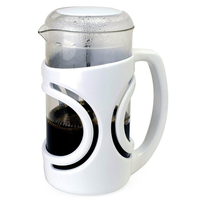 Primula IM Press 8-Cup Coffee Press, White