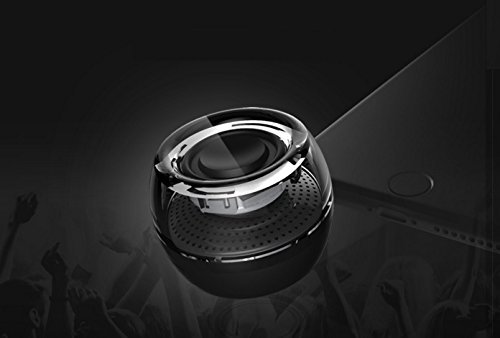Mugen Power@Leadsound F10 mini Portable speakers crystal design ultimate speaker line Black