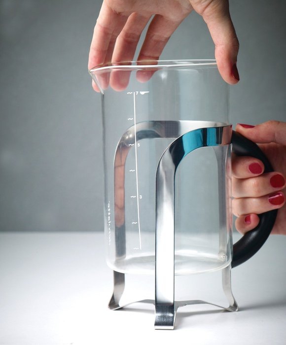 Aerolatte Universal Borosilicate Glass Replacement Carafe For French Press Coffee Maker, 3-Cup, 12-Ounce Capacity... N4