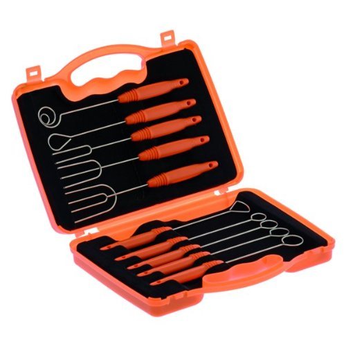 Schneider 199033 10-Piece Stainless Steel Dipping Fork Set