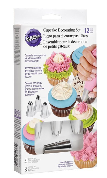 Wilton 2104-1364 12-Piece Cupcake Decorating Set N8