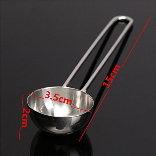 "Stainless Steel Coffee Tea Measure Measuring Scoop Spoon" shopping N2