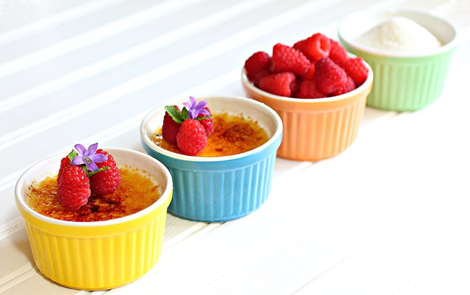 Uno Casa Ramekins - Make Your Home Pop with Color - Set of 4, 5 oz. N8