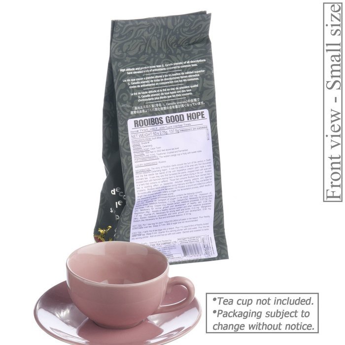 Metropolitan Tea 50 Count Pyramid Shaped Teabags, Rooibos Good Hope N4