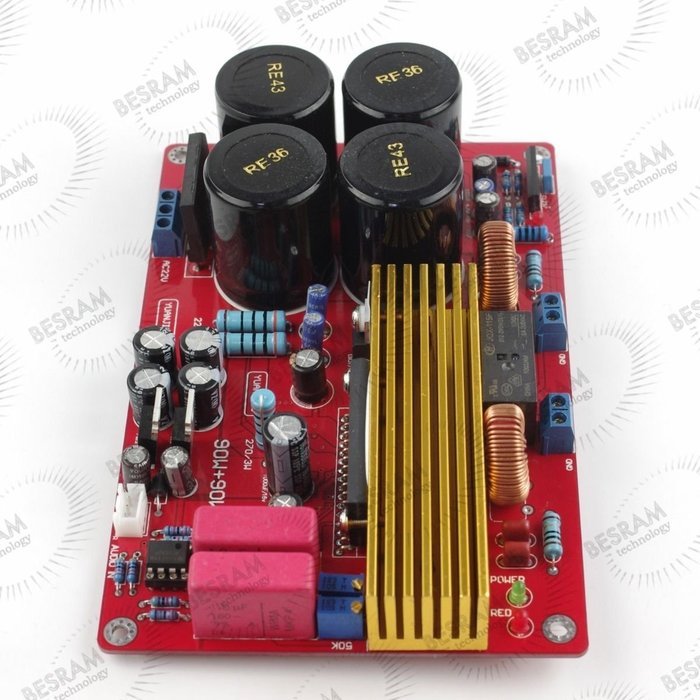2-Channel 2.0 90W + 90W TA2022 + NE5532 Deluxe Amplifier Board DIY AMP Board N5