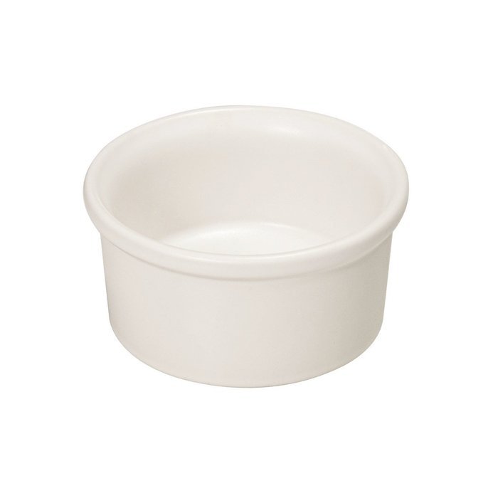 French Home Set of 4 3.5-inch Egg White Ramekin