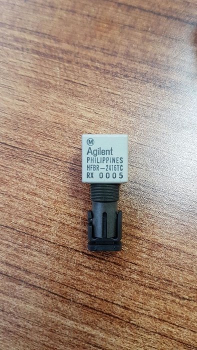2x AGILENT HFBR-2416TC RX RECEIVER FIBER OPTICAL 125MHZ 160MBd 8-Pi