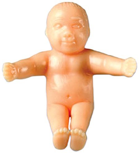 Oasis Supply 000451-24 Mardi Gras 3D Baby Topper for King Cake