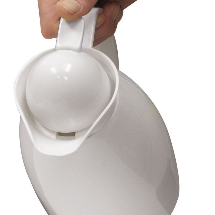Primula 1 Liter Carafe, White