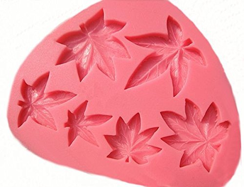 Marijuana Maple Leaves Silicone Mold for fondant, gum paste, chocolate N2