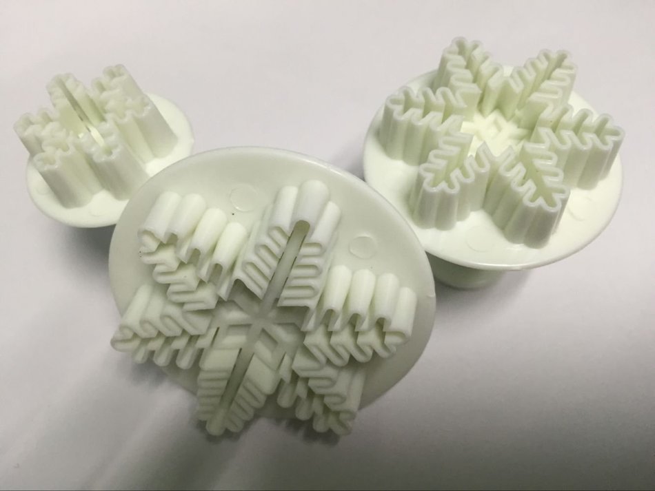 Drhob 3 PCS snow cake sugar mold