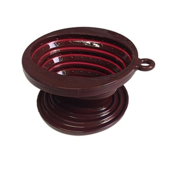 XLstore18 Silicone Collapsible coffee filter with a Free Hook, tea dripper cone, Pour over coffee Brewer, Carafe... N16