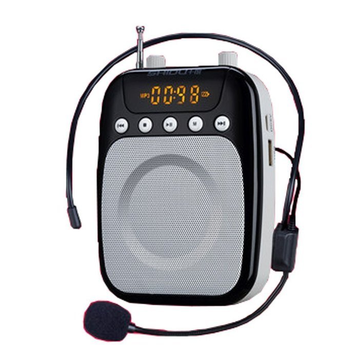Vkenis High Power Teaching Speaker Voice Amplifier Loudspeaker With FM MP3 Player N10