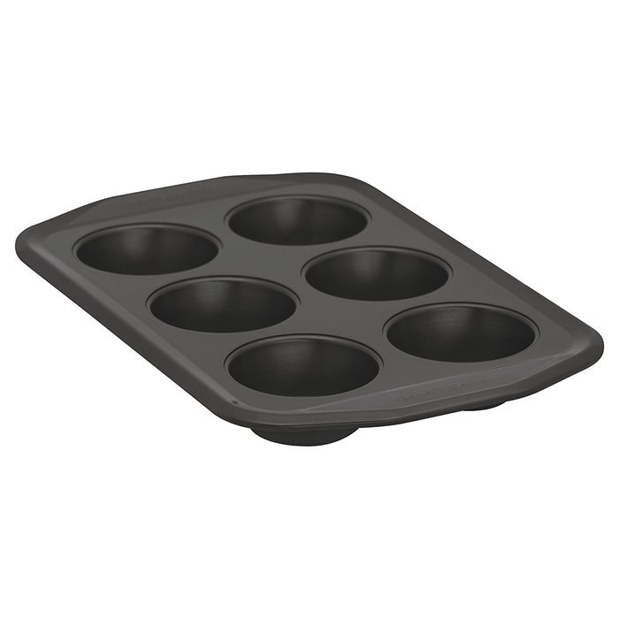 Baker's Secret 1107168 Signature 6-Cup Muffin Pan
