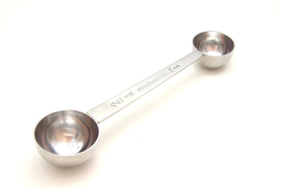 Time Roaming Stainless Steel Double Side Coffee Scoop Measure-1&2Tablespoon N5