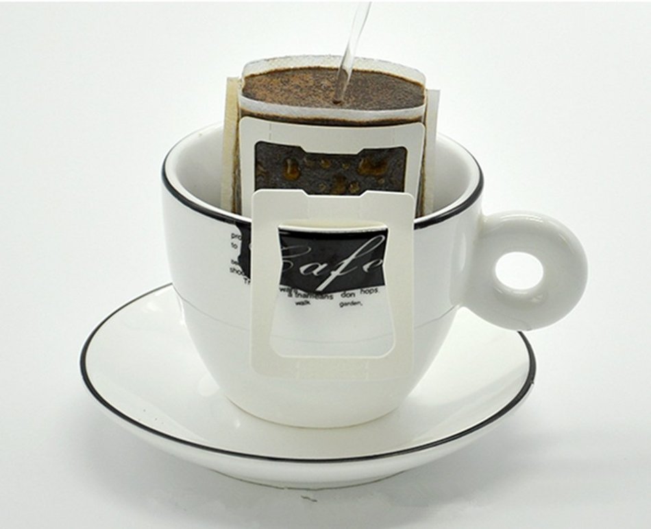 Huayoung Hanging Ear Coffee Bag Portable Drip Coffee Filter Disposable Coffee Filters (50) N2