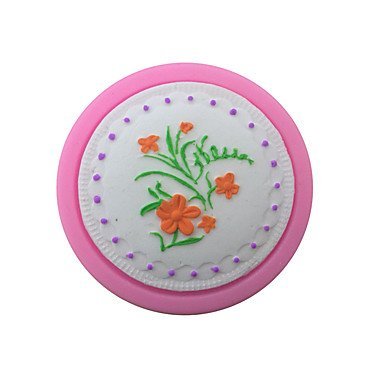Y&XL&H DIY Rounded / Flowers Type Candy Fondant Cake Molds For The Kitchen Baking Molds N3