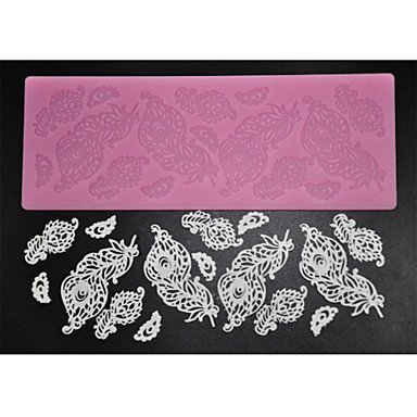 Sher FOUR-C Decorating Supplies Silicone Baking Mat Sugar Lace Mold for Design,Silicone Mat Fondant Cake Tools...