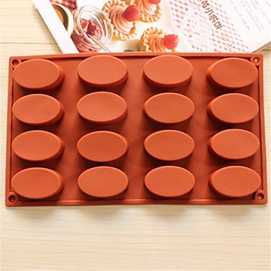 Sher Bakeware Oval Baking Molds Chocolate Mold Cookies Mold Ice Mold