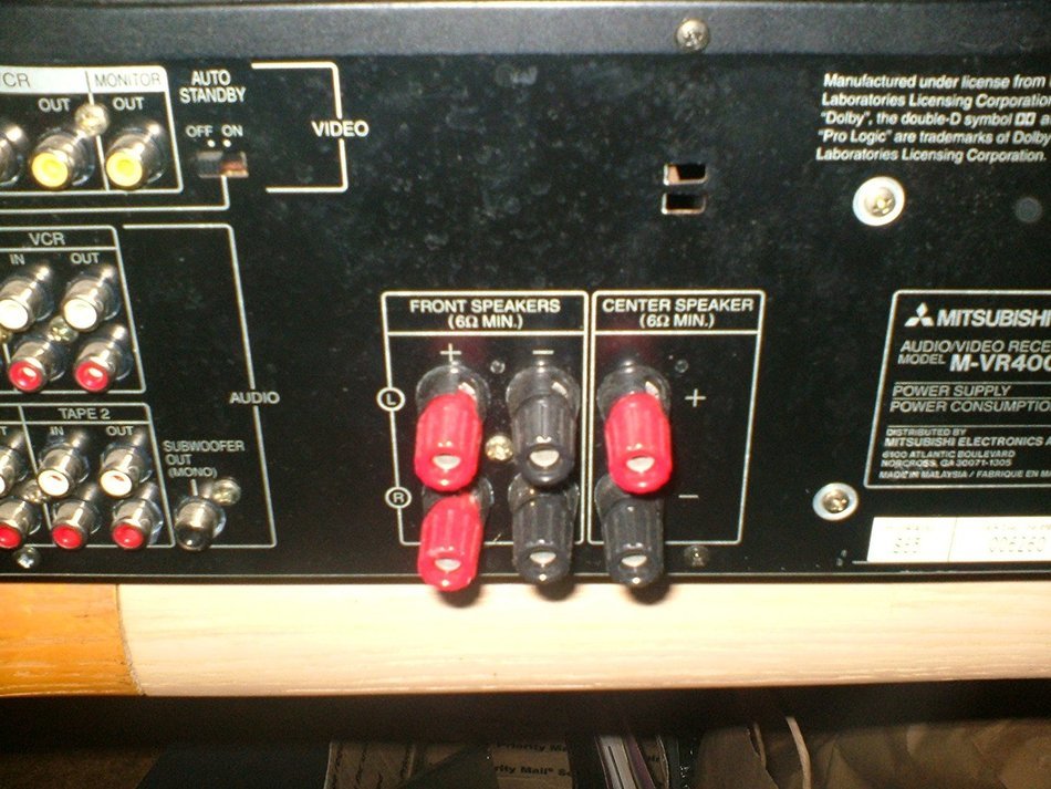 MITSUBISHI RECEIVER M-VR400 WITH ORIGINAL REMOTE N9