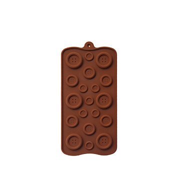 Y&XL&H Buttons Shaped Baking Molds Ice/ Chocolate / Cake Mold N2
