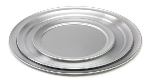 Royal Industries ROY PT 17 17" Wide-Ring Aluminum Pizza Tray N5