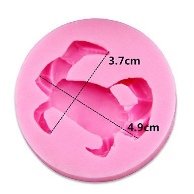 Y&XL&H Crab Fondant Cake Chocolate Silicone Molds,Decoration Tools Bakeware N3