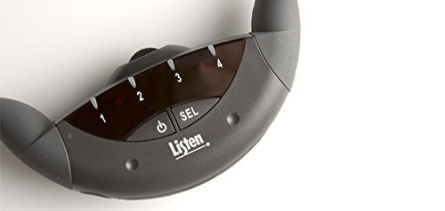 Listen Technologies LR-42 IR Stethoscope 4-Channel Receiver Auto shut-off feature N2