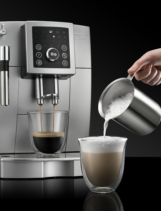 Delonghi ECAM23210SB Super Automatic Coffee Machine, Silver N2
